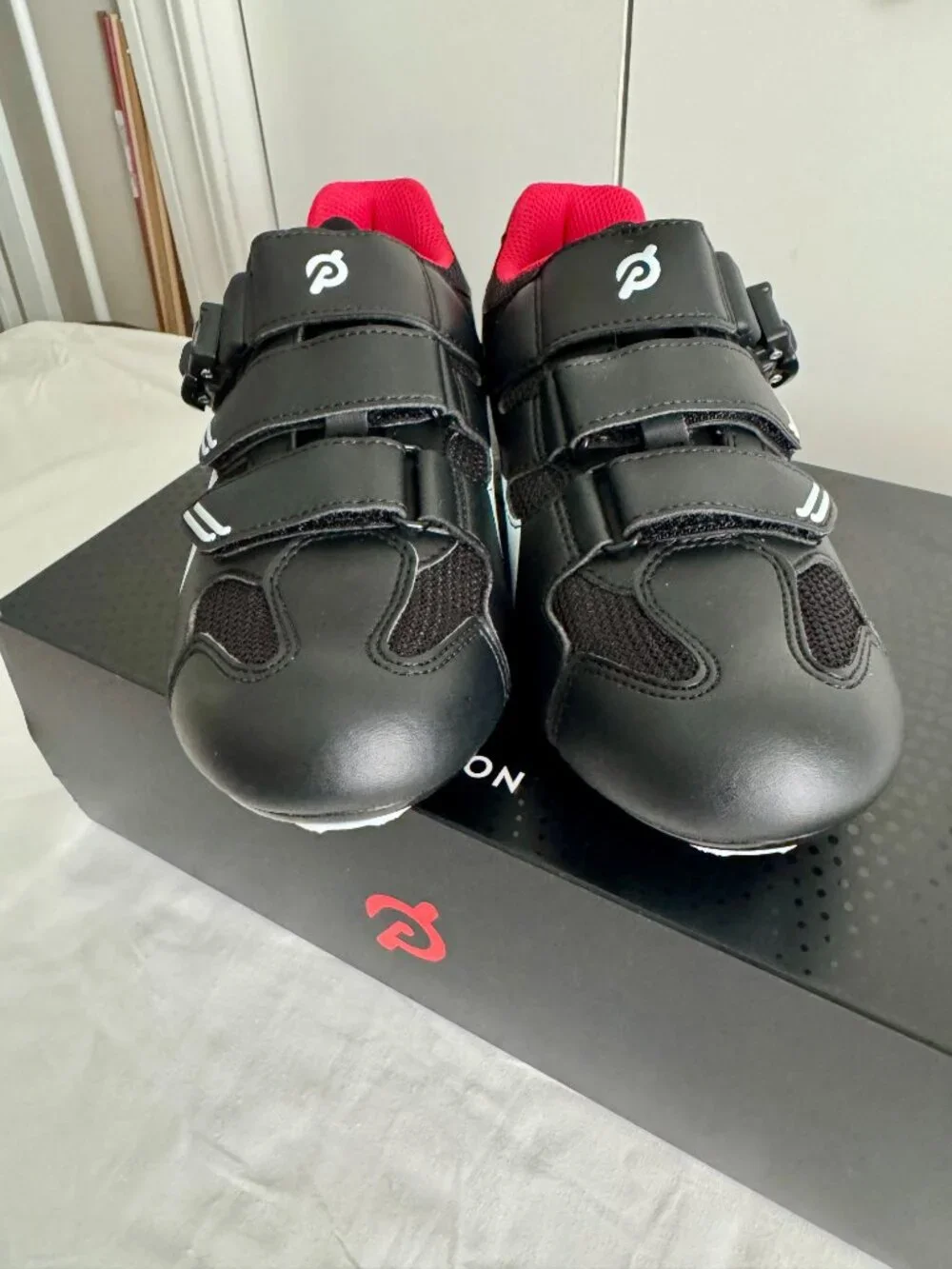 Peloton Cycling Shoes EU 38 Indoor Spin Bike Shoes Black